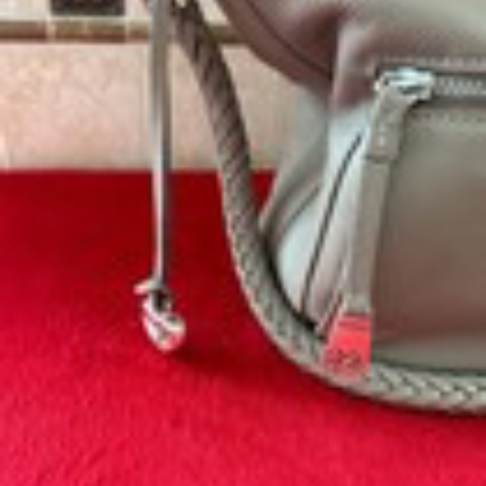 Brighton Your Bag Beck Beechwood Leather Organizer Purse Extra Straps & Tassels - Picture 3 of 15